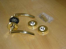 Einzelstück Rosettentürbeschlag Harald Glass Mod Gala PZ Mess. pol. Türbeschlag