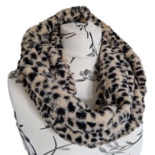 handmade Cheetah Twisted Snood