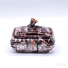 Art Deco Pottery Lidded Jar