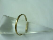 Schmale 1,6 mm Edelstahl  goldfarben Fingerring Ringe SIZE 15,5 - 20,5 mm