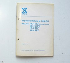 orig. SACHS MOTOR 501/4 501/3 REPARATURANLEITUNG Werkstatthandbuch Hercules MK