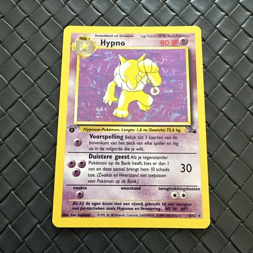 Pokemon karte hypno - karte, 8/62