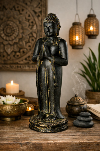 Buddha figur stehend - buddha,