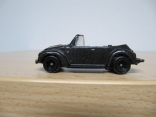 Modellauto VW Käfer Cabrio ca. 6,5 cm schwarz