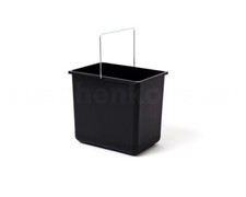 Hailo 18 L Ersatzeimer 1086239 schwarz Abfalleimer Tandem Inneneimer mit Henkel
