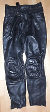 Motorradhose Herren, Krawehl,Leder,schwarz,Größe 50,sehr gutem Zustand