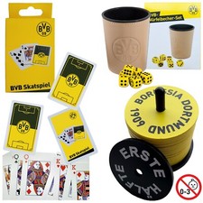 Borussia Dortmund Würfelbecher Schocken Skat Doppelkopf Knobelbecher BVB 09