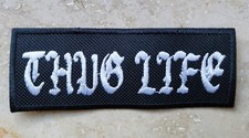 Thug life patch aufnäher - life,