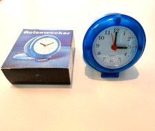 Kleiner Reisewecker Tischuhr Timer Wecker Urlaub Camping Analog Travel Uhr NEU