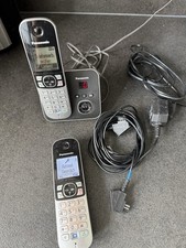 Panasonic Schnurloses Telefon mit Anrufbeantworter - 2 Mobilteile