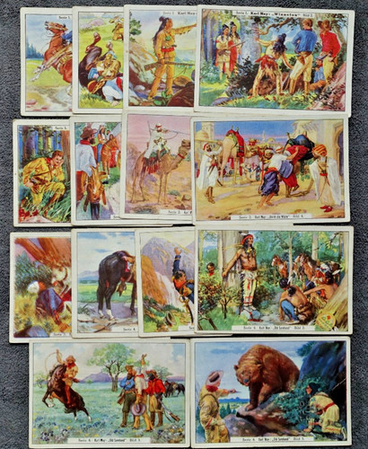 Sammelbilder karl may - sammelbilder, "