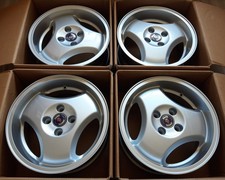 4x ORIGINAL SAAB 3-SPOKE AERO Alufelgen 6.5x16" Lochkreis 4x108 4839031 wie NEU