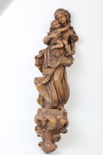 Holz Madonna Maria mit  Kind