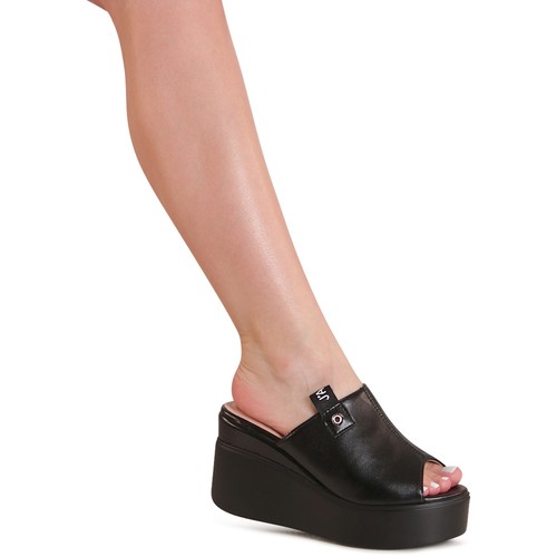 Damen keil sandaletten - sandaletten, xxl