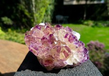 Fluorit purple bunny - fluorit,
