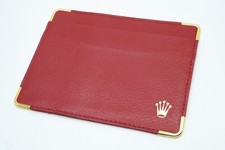 Rolex Kartenetui Rot Code
