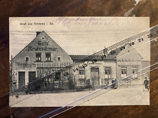 Ansichtskarte Feldpost 1918, Röderau Café Kretzschmar -  Riesa-Grossenhain