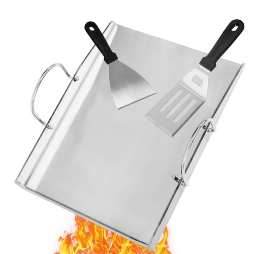 Edelstahl grillplatte - edelstahl,