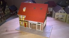 Vollmer Bausatz gebaut 1:87 HO Haus,Gebäude - Kolonialwarenladen/Fachwerkhaus #4