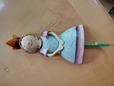 Garderobenhaken Prinzessin groß Metall Kinderzimmer Vintage