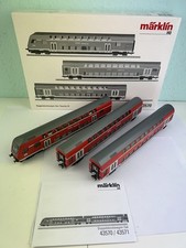 Märklin 43570 - Doppelstockwagen-Set / Epoche VI , Spur H0