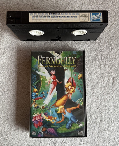 Vhs kassette ferngully - vhs,