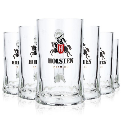 Holsten bier glas 5l krug - bier,