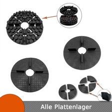 Plattenlager - Stelzlager Bodenplatten Terrassenlager Terrassenplatten / Gummi