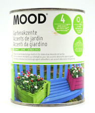 Mood Gartenakzente Holzfarbe Farbe Gartenmöbel eisbärweiß seidenmatt - 0,75 L