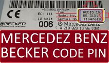 Mercedes Benz Lost Codes