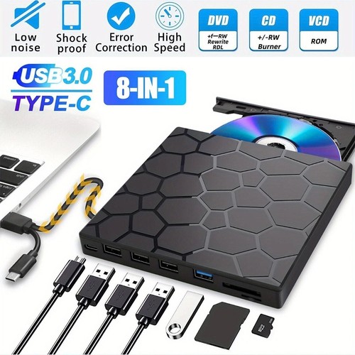 Usb 0 externes cd dvd - 8, cd/dvd
