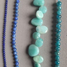 1 Set Edelsteinstränge