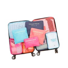 Reise Organizer Taschen Set Kleidung Schuh Toilettenartikel Gepäck Ordnung