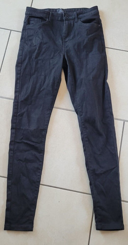 Schwarze jeans hose damen von - jeans,