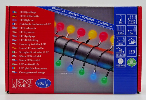 Konstsmide lichterkette bunt - lichterkette,