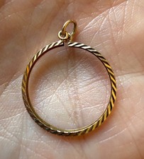 Anhänger 375 9 kt Gelbgold