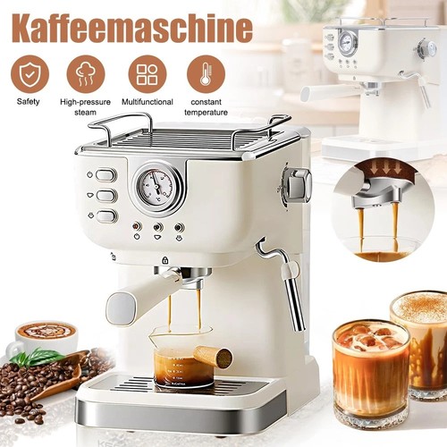 1050w retro kaffeemaschine mit - retro,