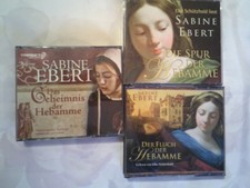 3 Hörbücher Paket Sabine Ebert Hebammensaga