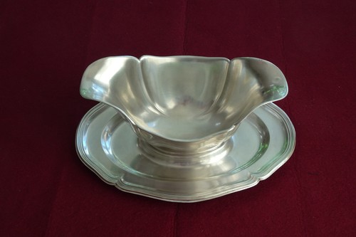 Sauciere aus 800er silber - sauciere,
