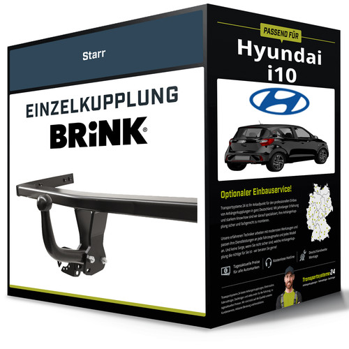 Starre anhängerkupplung für - starre,