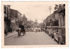 Foto Dienstreise Stadt Bunzau Rumänien, Geschäfte Juni 1941 Balkanfeldzug (A33)