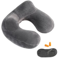 Aufblasbares Reisekissen Samt