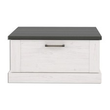 Couchtisch - Pinie weiß -