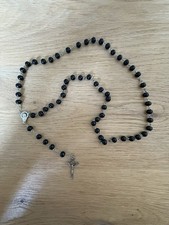 Rosenkranz schwarz mit Kreuz