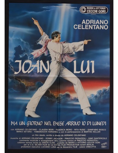 Werbeplakat joan lui adriano - werbeplakat,