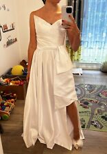 Hochzeitskleid Brautkleid Kleid Braut XS/S NEU / Satinkleid