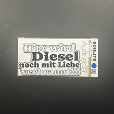 Hier wird Diesel Fun Sticker