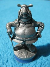 ASTERIX & OBELIX Gallier KÖNIG VITALSTATISTIX Schachfigur Zinnfigur Zinn MAYFAIR