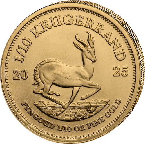 Unze gold krügerrand - 1/10,