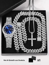 Luxus Punk Uhr Set mit
